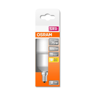 LED žiarovka E14 STAR STICK 10W  75W 1050lm 2700K Warm 200° OSRAM