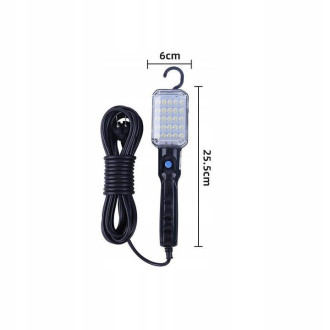 LED pracovná lampa 230V