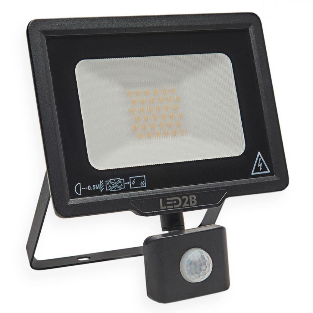 LED reflektor so senzorom pohybu 30W 2400lm 6000K IP44 LED2B KOBI MHC