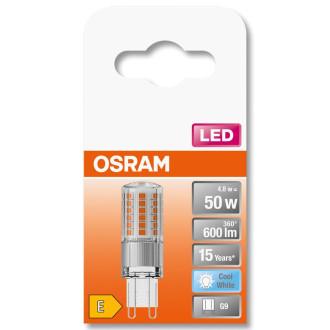 LED žiarovka G9 CAPSULE 4,8W  50W 600lm 4000K Neutral 300° OSRAM STAR