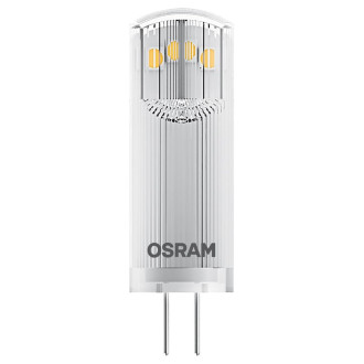 LED žiarovka G4 s päticou 1,8W  20W 200lm 2700K Warm 300° OSRAM Star 2PAK