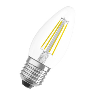 LED žiarovka E27 B35 4W  40W 470lm 2700K Warm 300° Filament OSRAM STAR