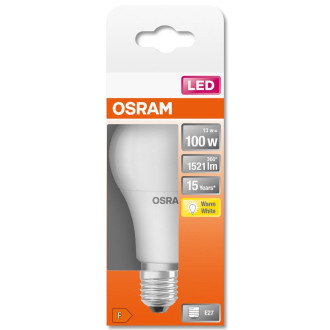 LED žiarovka E27 A60 13W  100W 1521lm 2700K Warm 200° OSRAM STAR