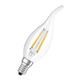 LED žiarovka E14 BA35 4W  40W 470lm 2700K Warm 300° Filament OSRAM STAR