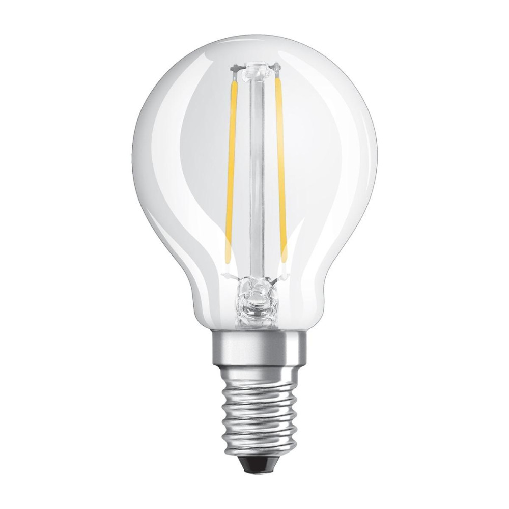 LED žiarovka E14 P45 1,5W  15W 136lm 2700K Warm 300° Filament OSRAM STAR