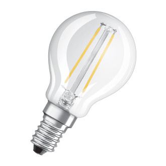 LED žiarovka E14 P45 1,5W  15W 136lm 2700K Warm 300° Filament OSRAM STAR