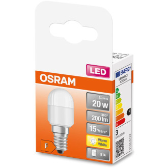 LED žiarovka E14 T26 2,3W  20W 200lm 2700K Warm 160° OSRAM STAR