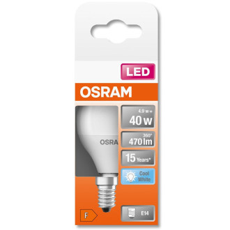 LED žiarovka E14 P45 4,9W  40W 470lm 4000K Neutrálna 200° OSRAM STAR