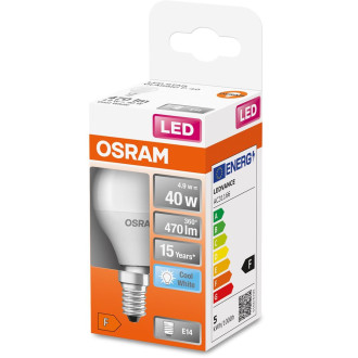 LED žiarovka E14 P45 4,9W  40W 470lm 4000K Neutrálna 200° OSRAM STAR