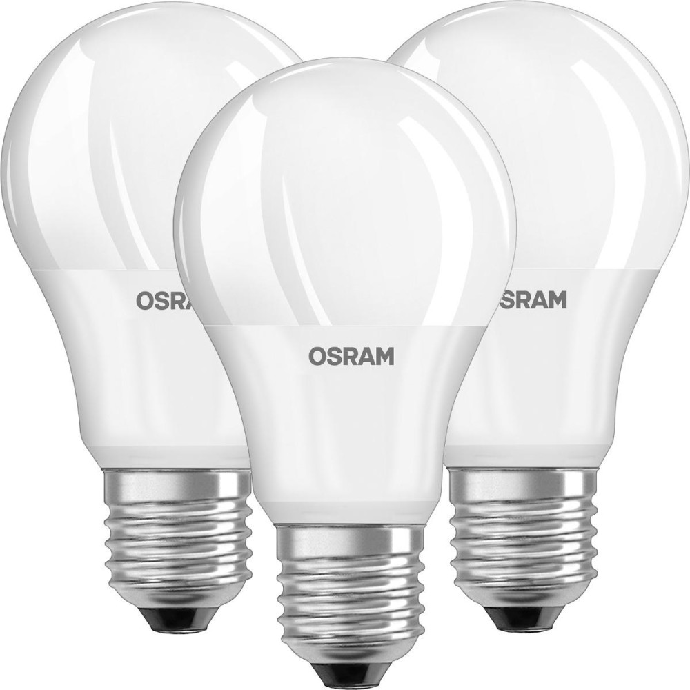 3PAK LED žiarovka E27 A60 8,5W  60W 806lm 3000K Warm 200° OSRAM VALUE