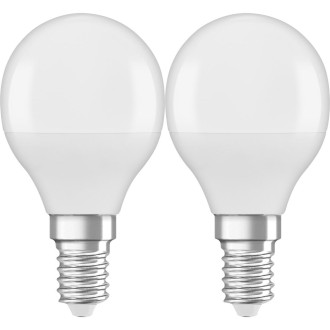 2PAK LED žiarovka E14 P45 4,9W  40W 470lm 2700K Warm 200° OSRAM VALUE