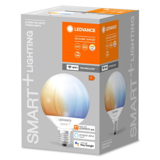 LED žiarovka E27 G95 14W  100W 1521lm CCT 200° LEDVANCE SMART+ WIFI Stmievateľná