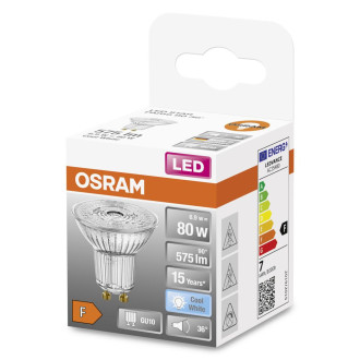 LED žiarovka GU10 6,9W  80W 575lm 4000lm Neutrálna 36° OSRAM STAR