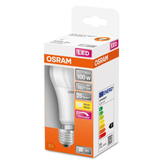 LED žiarovka E27 A60 14W  100W 1521lm 2700K Warm 220° OSRAM SUPERSTAR Dimmable