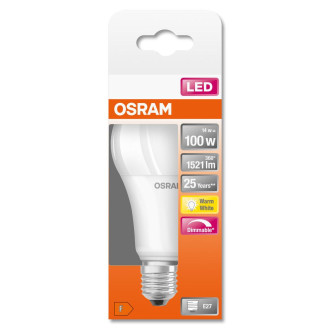 LED žiarovka E27 A60 14W  100W 1521lm 2700K Warm 220° OSRAM SUPERSTAR Dimmable