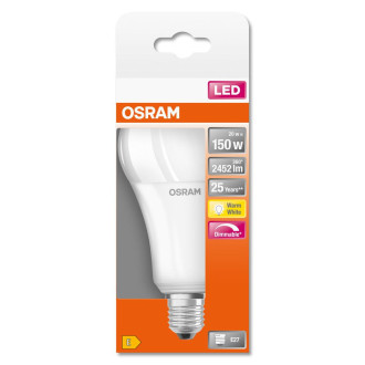 LED žiarovka E27 A60 20W  150W 2452lm 2700K Warm 200° OSRAM SUPERSTAR Dimmable