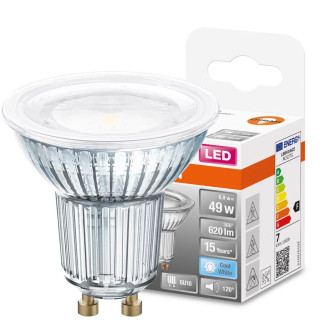 LED žiarovka GU10 6,9W  49W 620lm 4000lm Neutrálna 120° OSRAM SUPER STAR