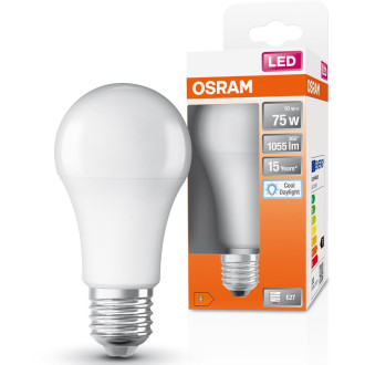 LED žiarovka E27 A75 10W  75W 1055lm 6500K Cold 200° OSRAM STAR