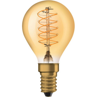 Dekoratívna LED žiarovka E14 P45 3,4W  25W 250lm 2200K Warm 320° Filament Dimmable OSRAM Vintage 1906