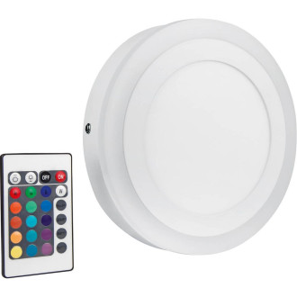 LED panelové stropné svietidlo COLOR WHITE 18W 1020lm 3000K Warm RGB 20cm LEDVANCE