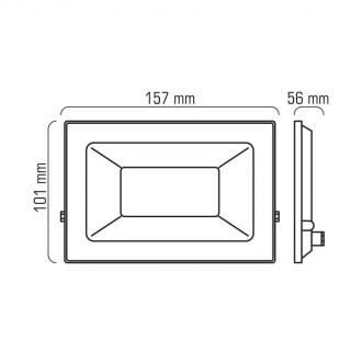 RGB LED reflektor