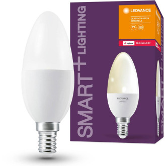 LED žiarovka E14 B40 4,9W 470lm 2700K Warm LEDVANCE SMART+ ZigBee Dimmable