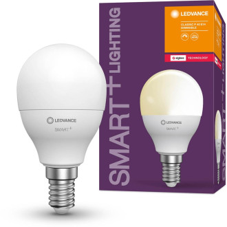 LED žiarovka E14 P45 4,9W 470lm 2700K Warm LEDVANCE SMART+ ZigBee Dimmable