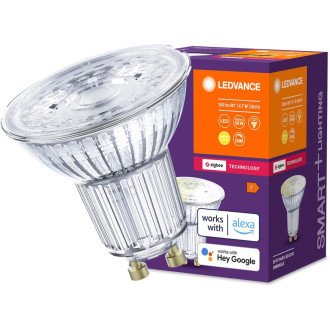 LED GU10 4,7W 350lm 2700K Teplá LEDVANCE SMART+ ZigBee stmievateľná žiarovka