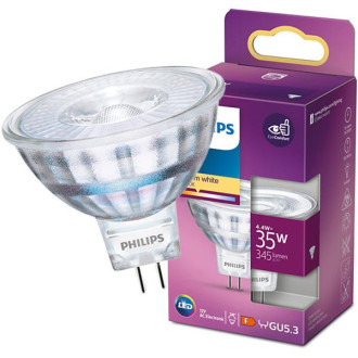 LED žiarovka GU5.3 MR16 4,4W  35W 345lm 2700K Warm 36° 12V PHILIPS