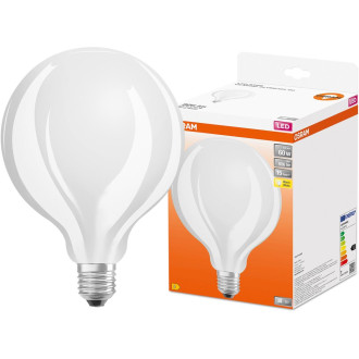 LED žiarovka E27 G125 17W  150W 2542lm 2700K Warm 320° Filament OSRAM STAR