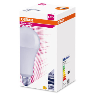 LED žiarovka E27 A90 24,9W  200W 3452lm 2700K Warm 200° OSRAM Parathom