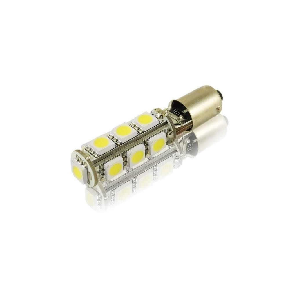 LED auto žiarovka T4W BA9s can bus 13 SMD 5050 Canbus-resistor