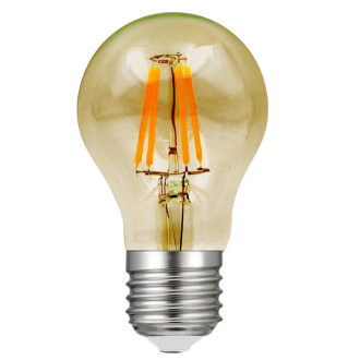 LED žiarovka AMBER - A60 - E27 - 8W