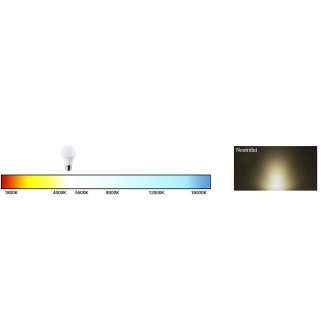 LED žiarovka MILIO - E27 - A80 - 18W - 1540Lm - neutrálna biela