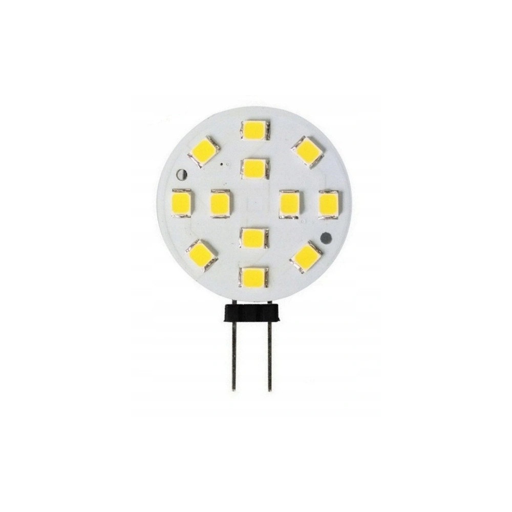 LED žiarovka G4 - 3W - 270 lm - SMD tanierik - studená biela