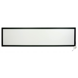 LED panel povrchový - 30x120 - 50W - čierny - neutrálny biely