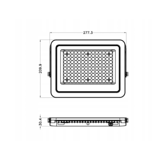 LED reflektor PREMIUM LINE - 50W - IP65 - neutrálna biela