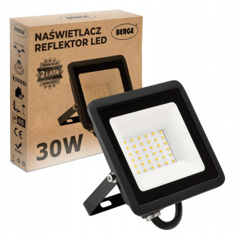 LED reflektor 30W IP65 PREMIUM - neutrálna biela