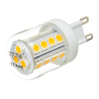 LED Žiarovka - LUMENIX - G9 - 3W - 200LM - Teplá Biela