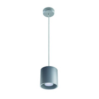 KANLUX - Závesné Svietidlo ALGO PO-GR 27040 - GU10 - 230V - Sivé