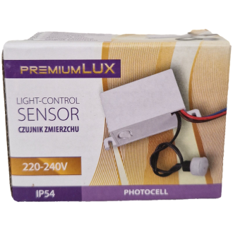 Súmrakový Senzor - PREMIUM LUX - 230V - IP54