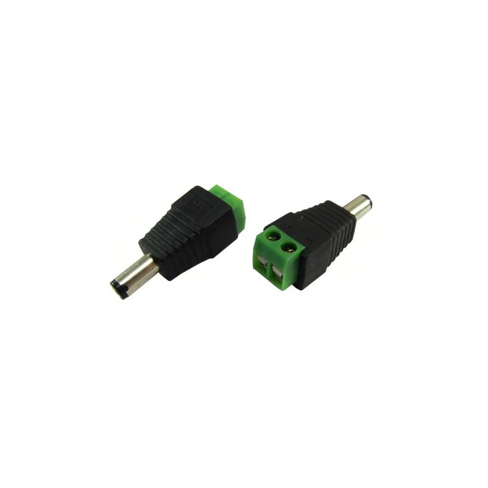 ECOLIGHT - NAPÁJACÍ KONEKTOR - SAMEC - DC 2.1/5.5mm