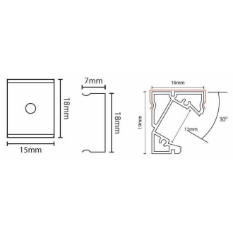 Úchyt Pre Profil MiniLUX - 1ks