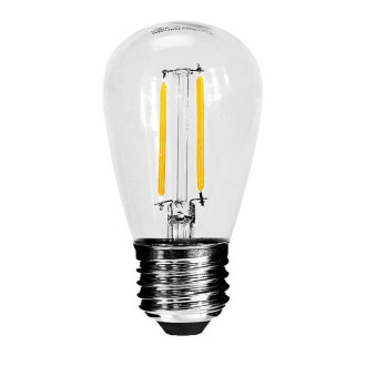 LED Žiarovka - Filament - SYNTRON - E27 - 2W - 200LM - Teplá Biela