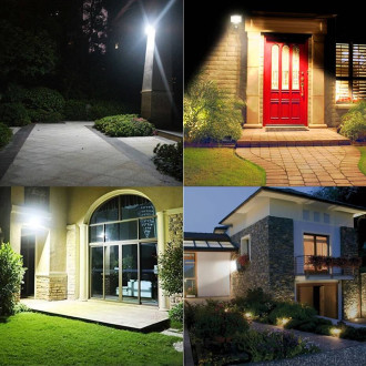 SYNTRON - LED Reflektor + Senzor Pohybu PIR - 10W - 900lm - 120° - 230V - IP66 - Neutrálna Biela / 4000°K