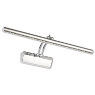 BERGE - Kúpeľňové svietidlo nad zrkadlo BRUNO - 5W - 40cm - Teplá Biela / 3000°K - lesklý chróm