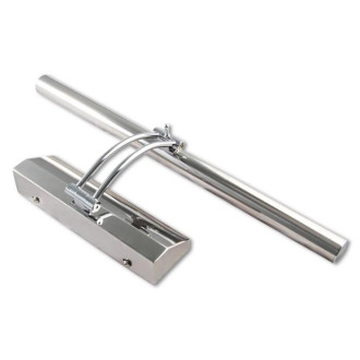 BERGE - Kúpeľňové svietidlo nad zrkadlo BRUNO - 5W - 40cm - Teplá Biela / 3000°K - lesklý chróm