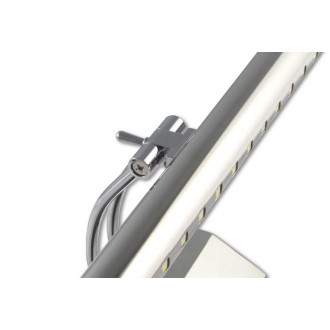 BERGE - Kúpeľňové svietidlo nad zrkadlo BRUNO - 5W - 40cm - Teplá Biela / 3000°K - lesklý chróm