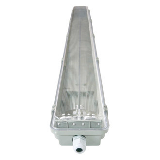 Prachotesné Svietidlo Pre LED Trubice - BERGE - T8 - 2x120cm - 230V - IP65 - ver2