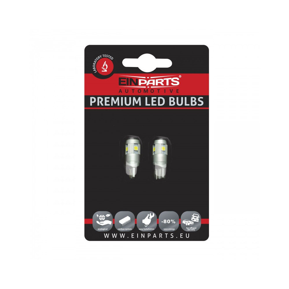 EPL199 - LED Žiarovka - P21W - 11xSMD 5630 - CANBUS - 2 ks